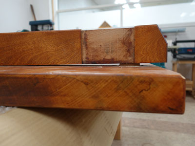 栃の座卓をリメイク | 天然無垢一枚板・テーブル・手作り家具・注文 